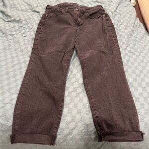 Old Navy Women's Black High Rise OG Straight Denim